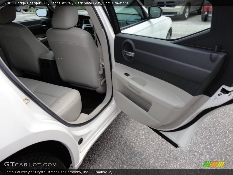 Stone White / Dark Slate Gray/Light Graystone 2006 Dodge Charger SXT