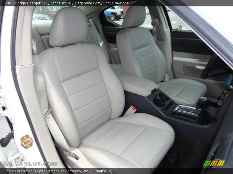 Stone White / Dark Slate Gray/Light Graystone 2006 Dodge Charger SXT