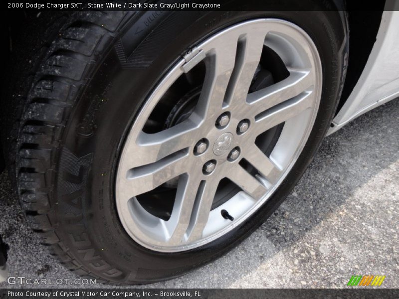 Stone White / Dark Slate Gray/Light Graystone 2006 Dodge Charger SXT
