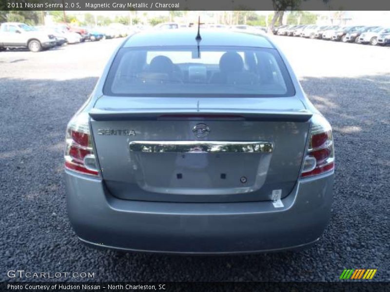 Magnetic Gray Metallic / Charcoal 2011 Nissan Sentra 2.0 S
