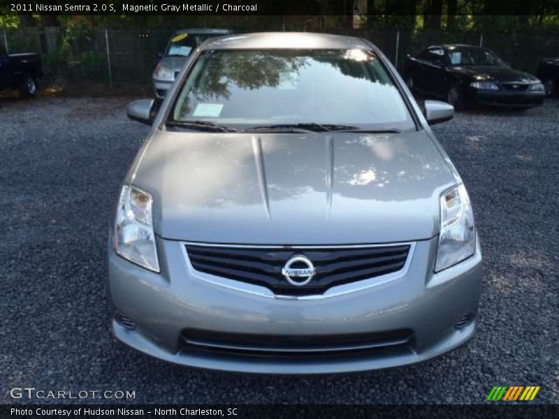 Magnetic Gray Metallic / Charcoal 2011 Nissan Sentra 2.0 S