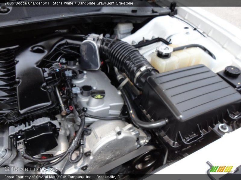 Stone White / Dark Slate Gray/Light Graystone 2006 Dodge Charger SXT