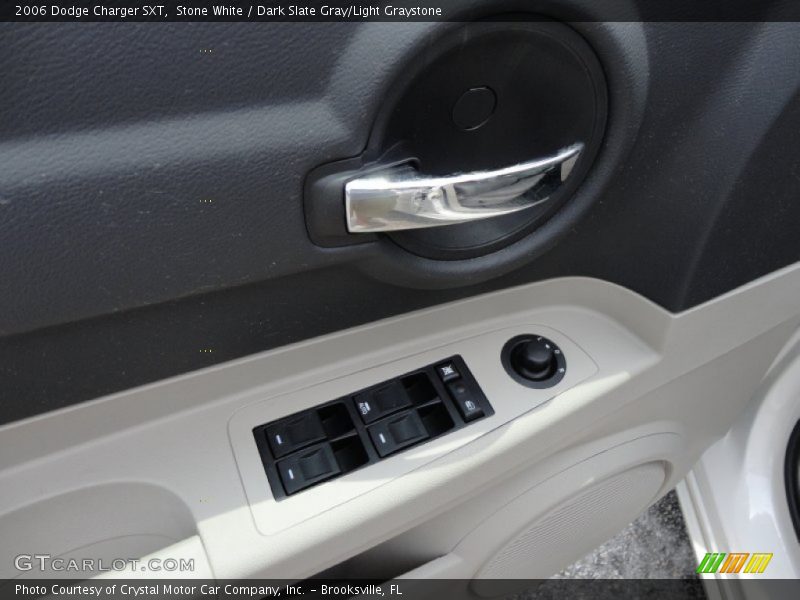 Stone White / Dark Slate Gray/Light Graystone 2006 Dodge Charger SXT