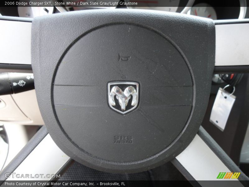 Stone White / Dark Slate Gray/Light Graystone 2006 Dodge Charger SXT