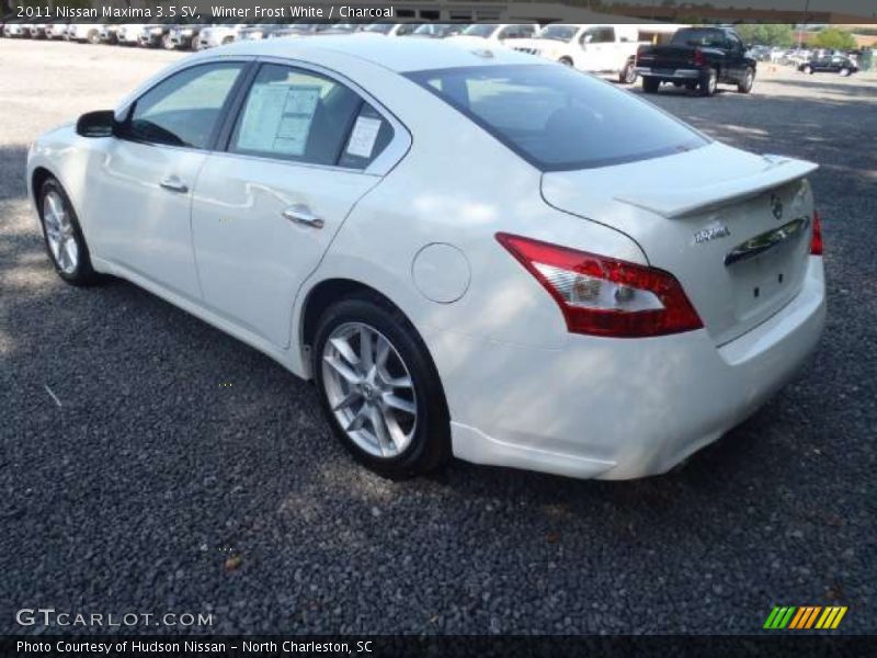 Winter Frost White / Charcoal 2011 Nissan Maxima 3.5 SV
