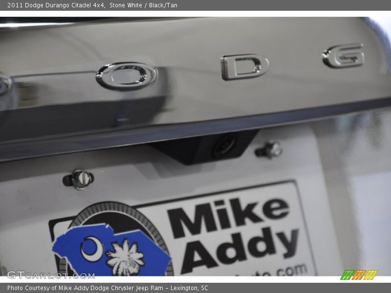 Stone White / Black/Tan 2011 Dodge Durango Citadel 4x4