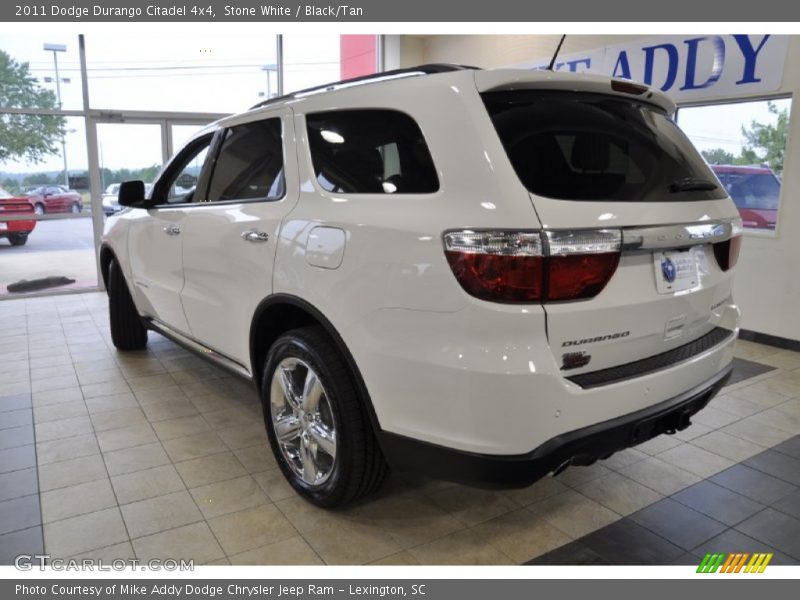 Stone White / Black/Tan 2011 Dodge Durango Citadel 4x4