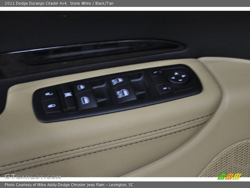 Stone White / Black/Tan 2011 Dodge Durango Citadel 4x4