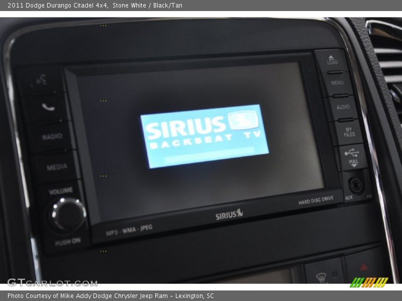 Stone White / Black/Tan 2011 Dodge Durango Citadel 4x4