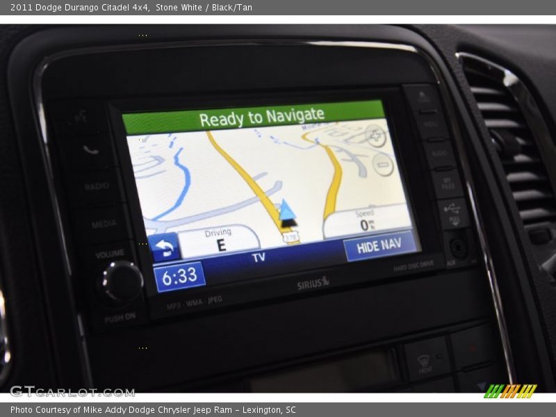 Navigation of 2011 Durango Citadel 4x4