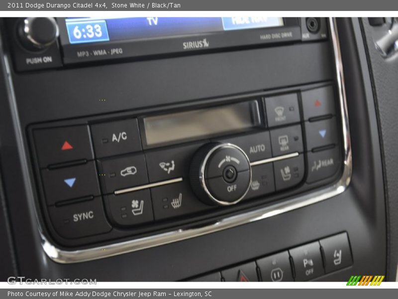 Controls of 2011 Durango Citadel 4x4