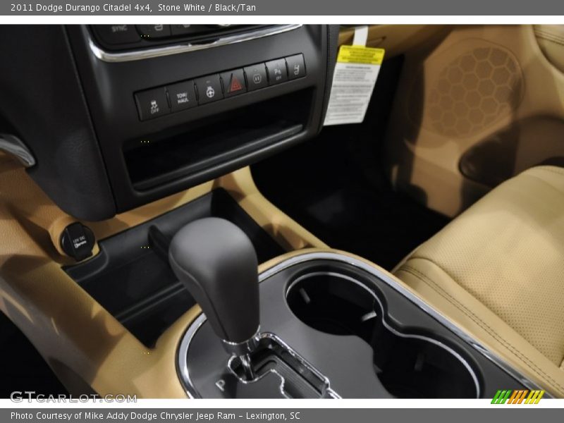 Stone White / Black/Tan 2011 Dodge Durango Citadel 4x4