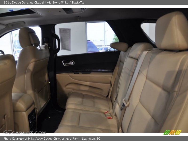 Stone White / Black/Tan 2011 Dodge Durango Citadel 4x4
