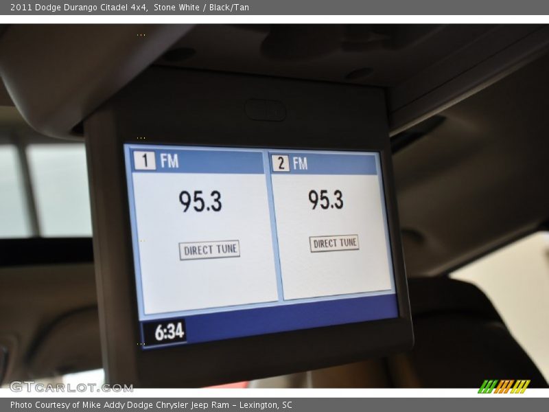Stone White / Black/Tan 2011 Dodge Durango Citadel 4x4