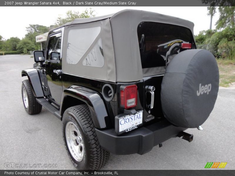 Black / Dark Slate Gray/Medium Slate Gray 2007 Jeep Wrangler Sahara 4x4