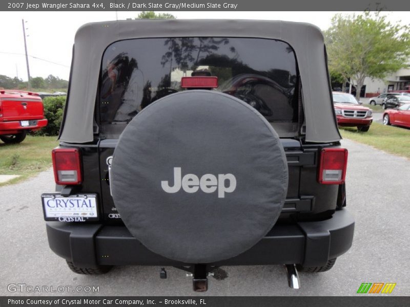 Black / Dark Slate Gray/Medium Slate Gray 2007 Jeep Wrangler Sahara 4x4