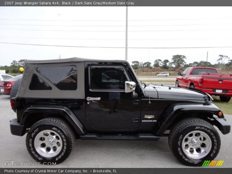 Black / Dark Slate Gray/Medium Slate Gray 2007 Jeep Wrangler Sahara 4x4