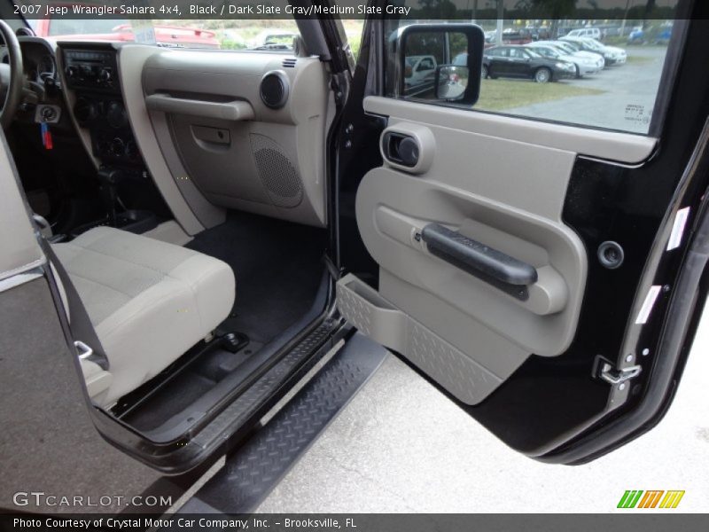 Black / Dark Slate Gray/Medium Slate Gray 2007 Jeep Wrangler Sahara 4x4