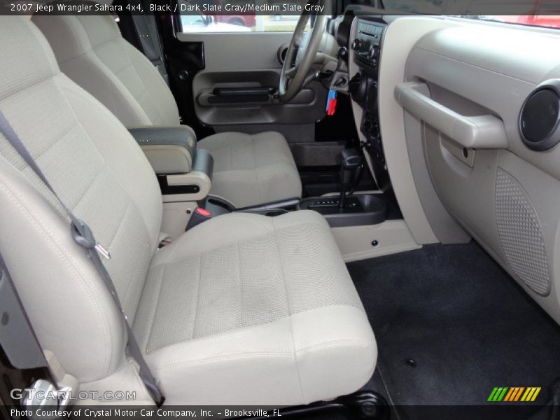 Black / Dark Slate Gray/Medium Slate Gray 2007 Jeep Wrangler Sahara 4x4