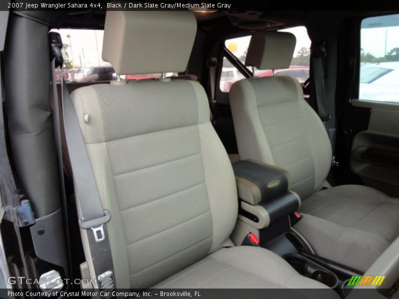 Black / Dark Slate Gray/Medium Slate Gray 2007 Jeep Wrangler Sahara 4x4