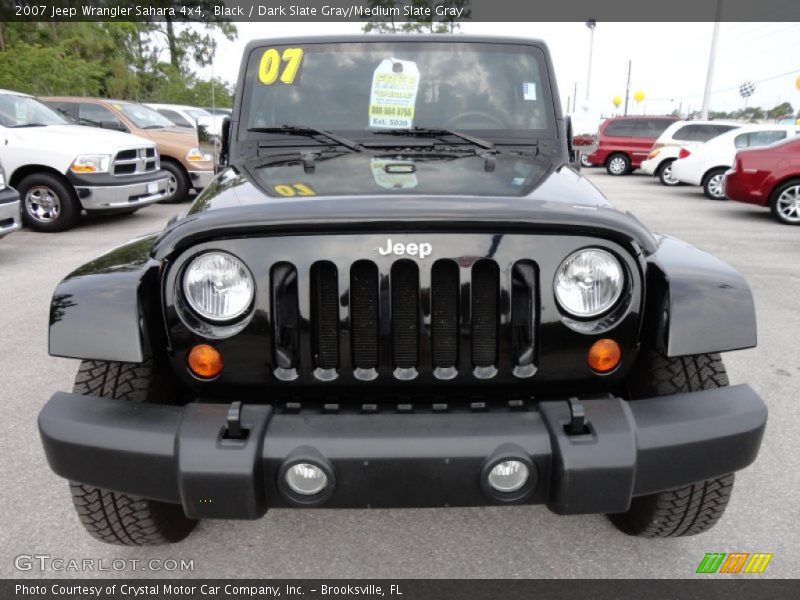 Black / Dark Slate Gray/Medium Slate Gray 2007 Jeep Wrangler Sahara 4x4
