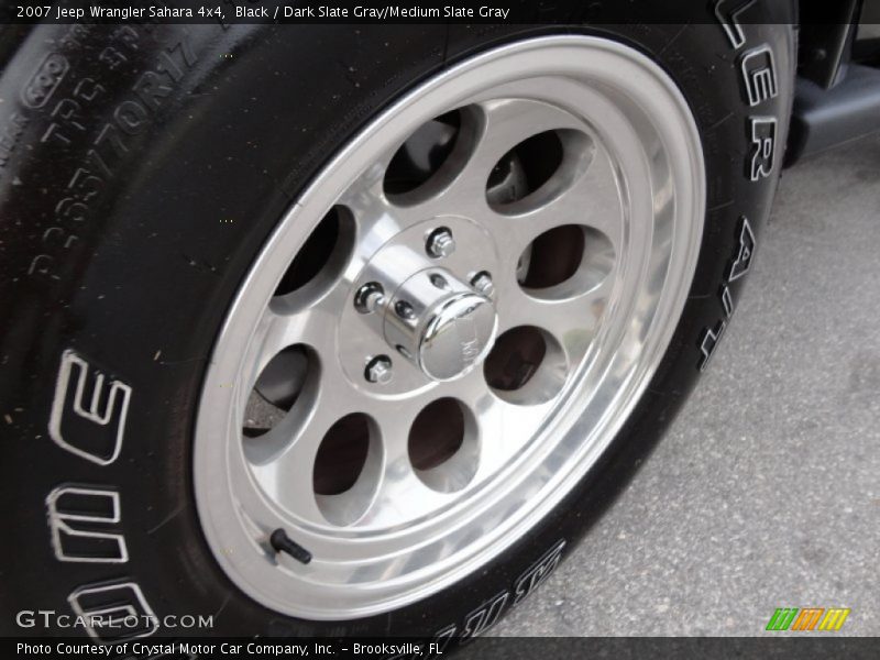 Black / Dark Slate Gray/Medium Slate Gray 2007 Jeep Wrangler Sahara 4x4