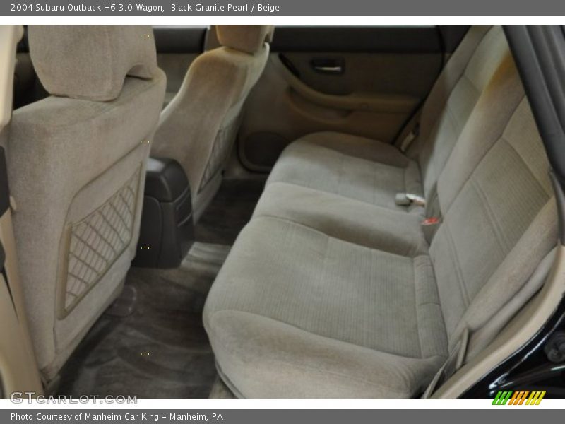 Black Granite Pearl / Beige 2004 Subaru Outback H6 3.0 Wagon