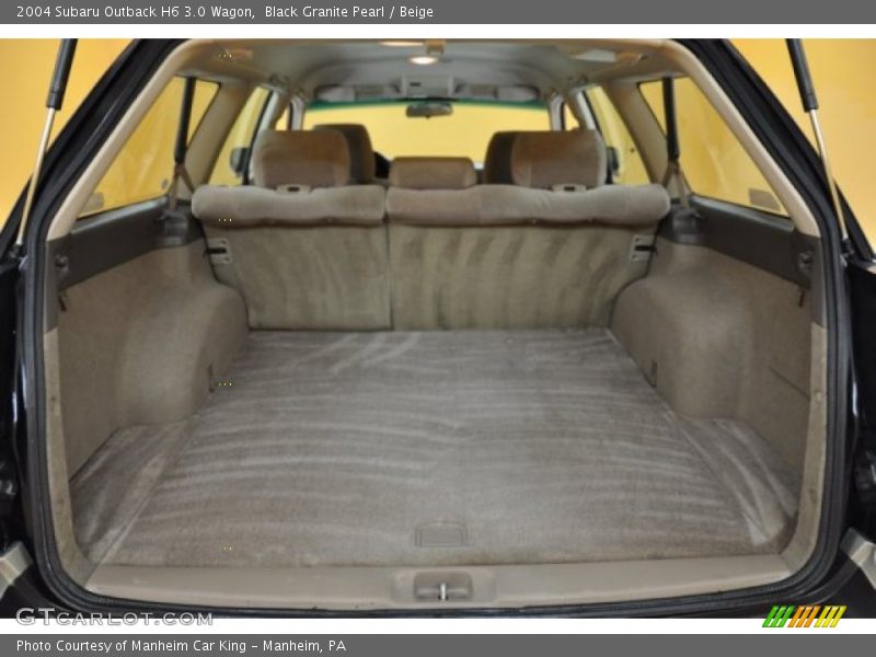 Black Granite Pearl / Beige 2004 Subaru Outback H6 3.0 Wagon