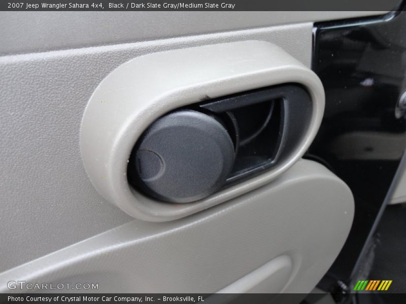 Black / Dark Slate Gray/Medium Slate Gray 2007 Jeep Wrangler Sahara 4x4