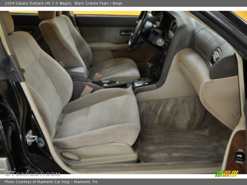 Black Granite Pearl / Beige 2004 Subaru Outback H6 3.0 Wagon