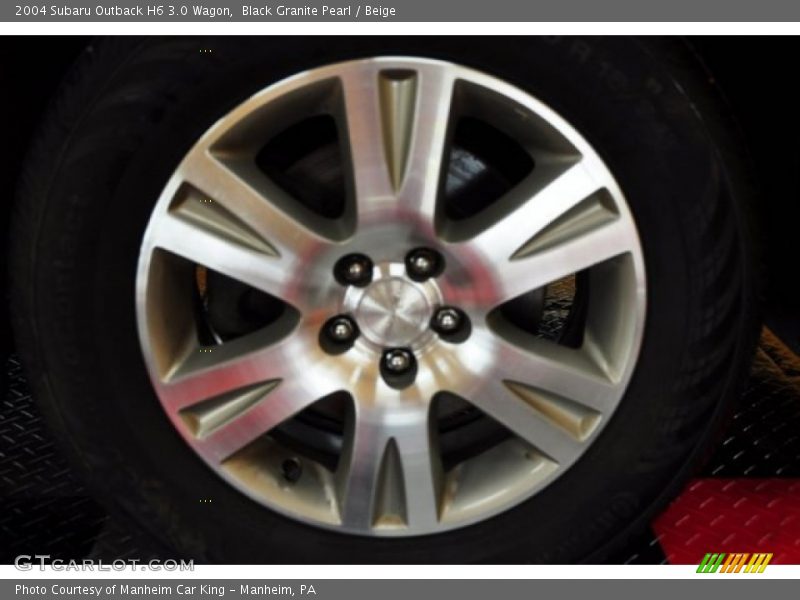Black Granite Pearl / Beige 2004 Subaru Outback H6 3.0 Wagon