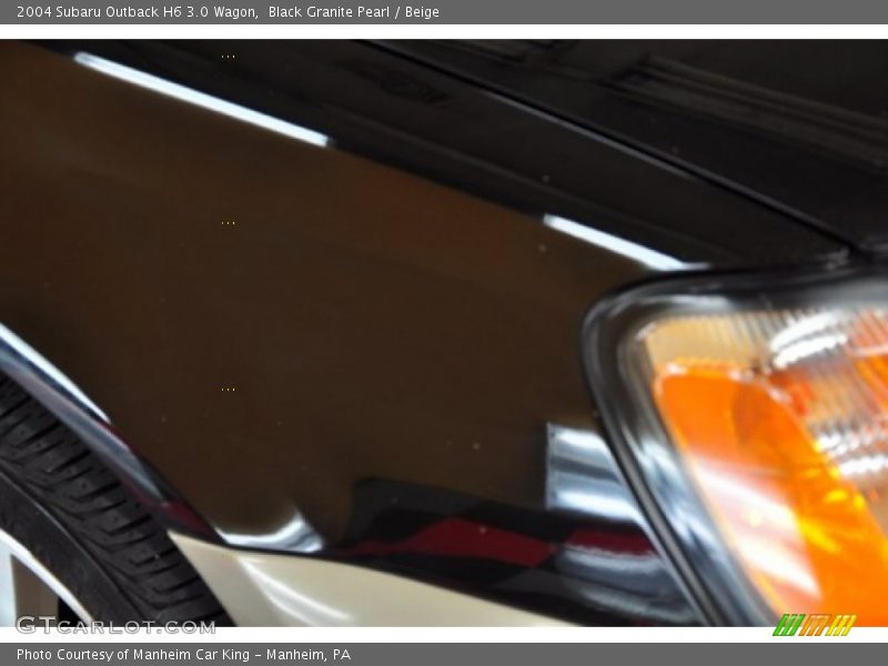 Black Granite Pearl / Beige 2004 Subaru Outback H6 3.0 Wagon