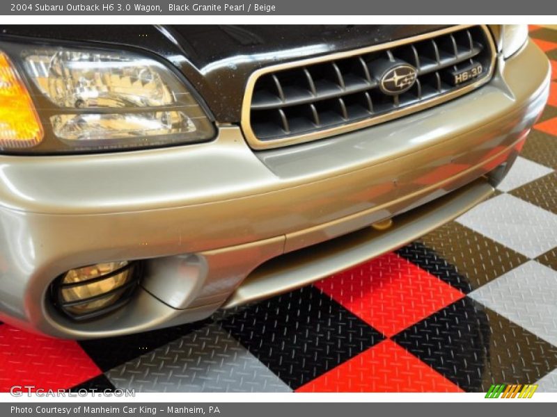 Black Granite Pearl / Beige 2004 Subaru Outback H6 3.0 Wagon