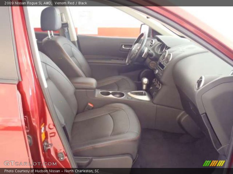 Venom Red / Black 2009 Nissan Rogue SL AWD