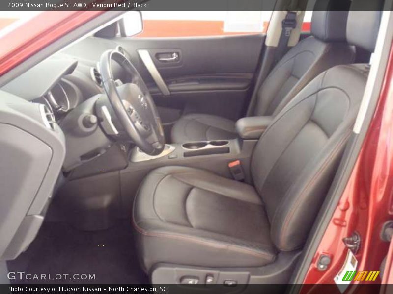 Venom Red / Black 2009 Nissan Rogue SL AWD