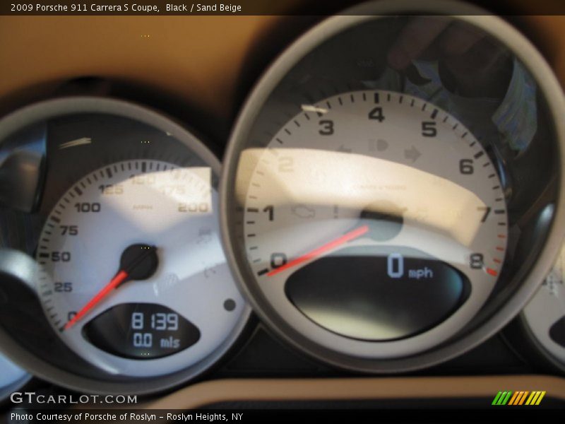Black / Sand Beige 2009 Porsche 911 Carrera S Coupe