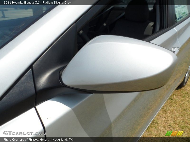 Radiant Silver / Gray 2011 Hyundai Elantra GLS