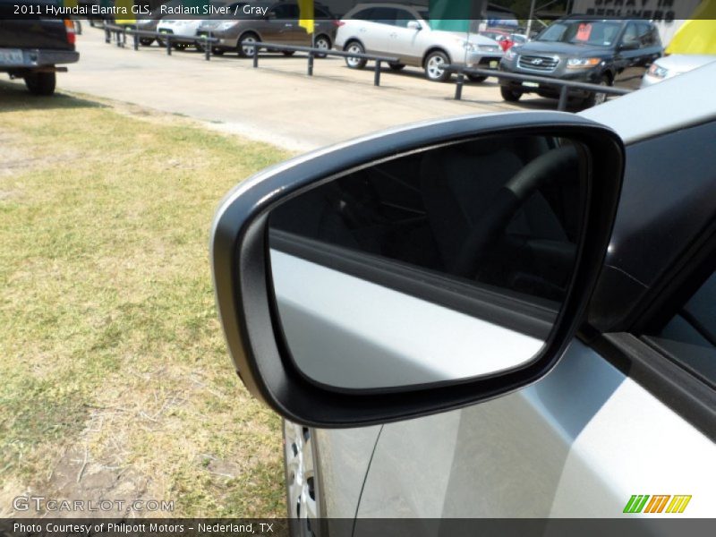 Radiant Silver / Gray 2011 Hyundai Elantra GLS