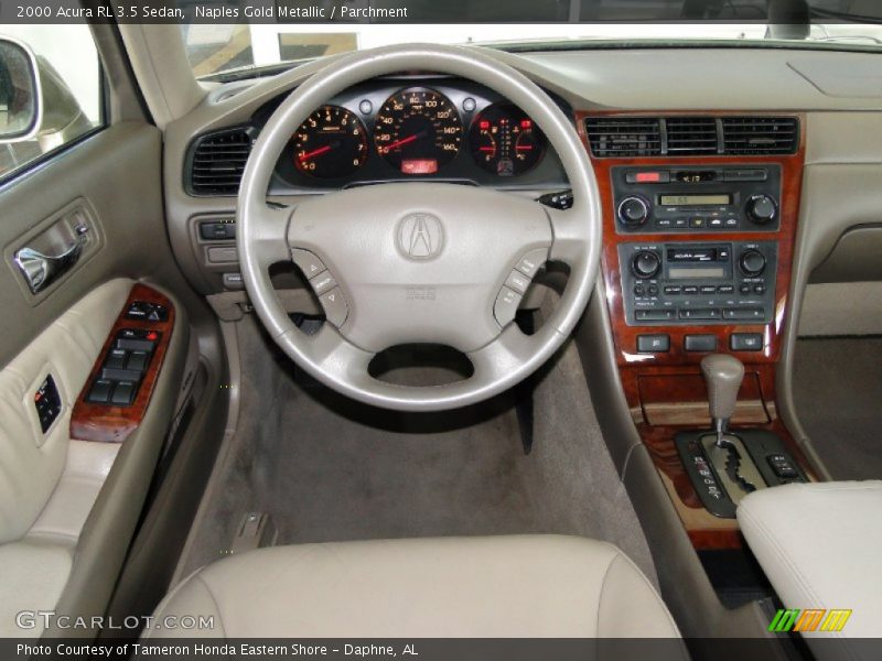 Dashboard of 2000 RL 3.5 Sedan