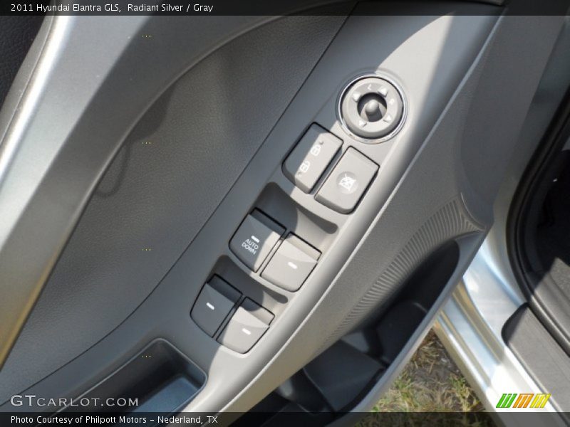 Radiant Silver / Gray 2011 Hyundai Elantra GLS
