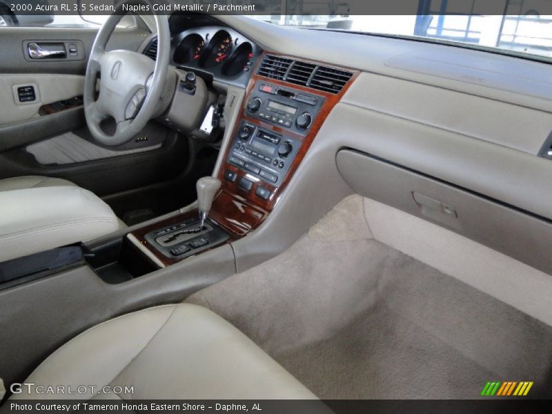 Naples Gold Metallic / Parchment 2000 Acura RL 3.5 Sedan
