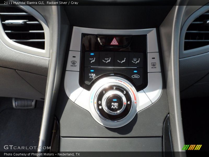 Radiant Silver / Gray 2011 Hyundai Elantra GLS