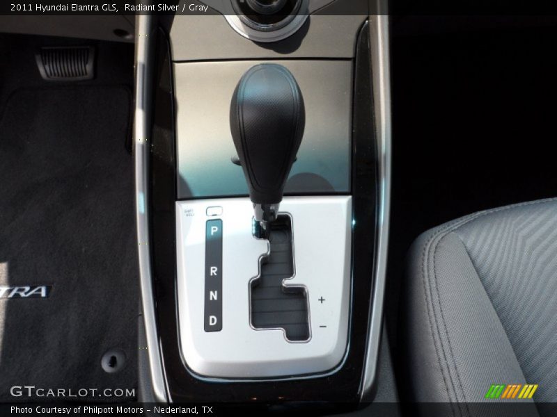 Radiant Silver / Gray 2011 Hyundai Elantra GLS