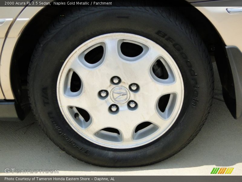 Naples Gold Metallic / Parchment 2000 Acura RL 3.5 Sedan