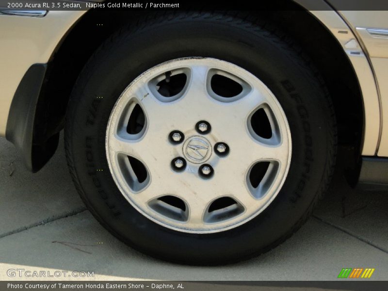 Naples Gold Metallic / Parchment 2000 Acura RL 3.5 Sedan