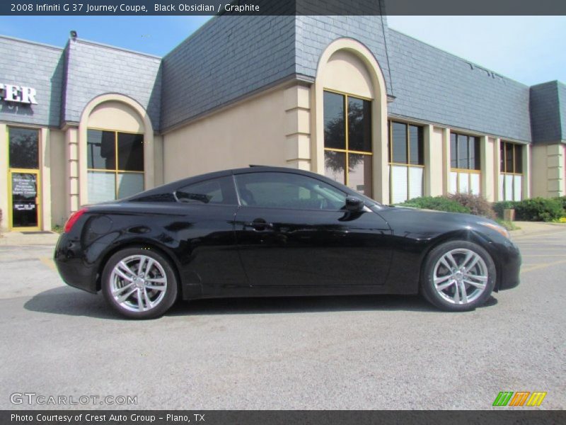 Black Obsidian / Graphite 2008 Infiniti G 37 Journey Coupe