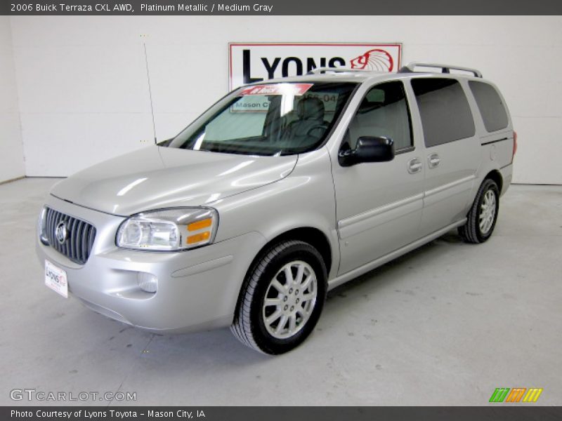 Platinum Metallic / Medium Gray 2006 Buick Terraza CXL AWD