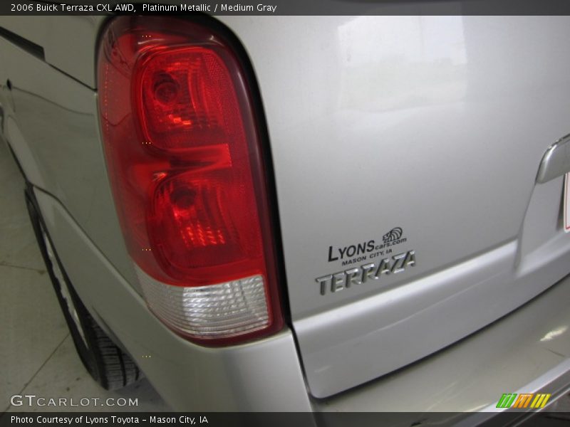 Platinum Metallic / Medium Gray 2006 Buick Terraza CXL AWD