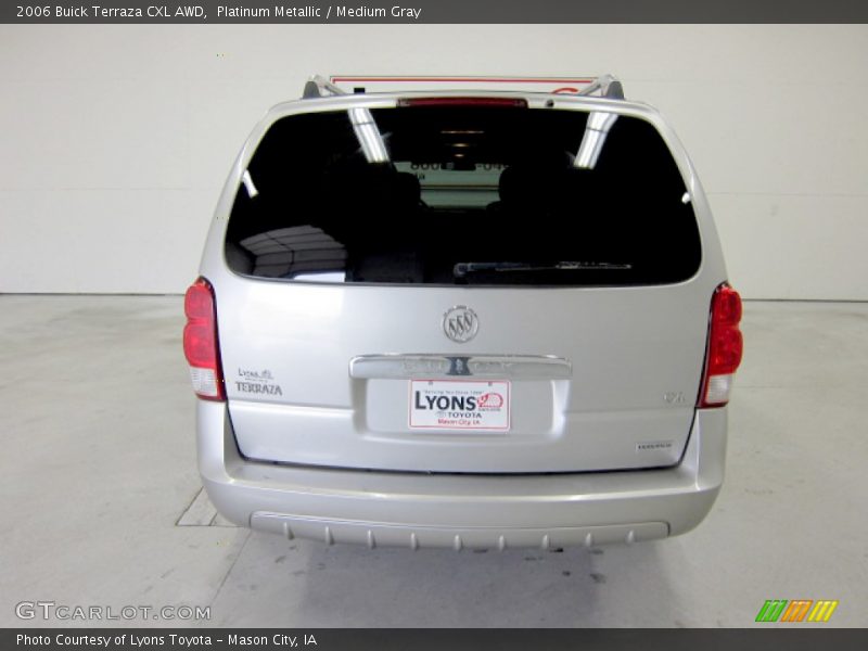 Platinum Metallic / Medium Gray 2006 Buick Terraza CXL AWD