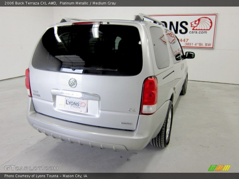 Platinum Metallic / Medium Gray 2006 Buick Terraza CXL AWD
